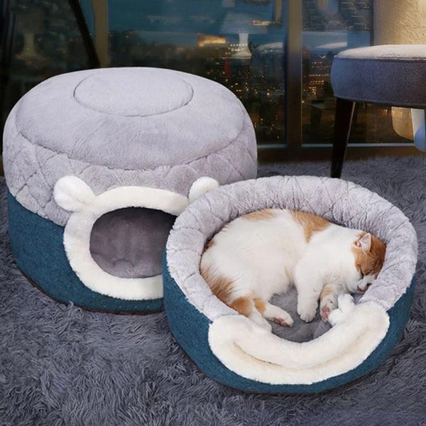 cat beds & furniture style round house bed soft dog kennel cozy puppy cushion winter warm sleeping nest for small big pets
cat beds & furniture style round house bed soft dog kennel cozy puppy cushion winter warm sleeping nest for small big pets