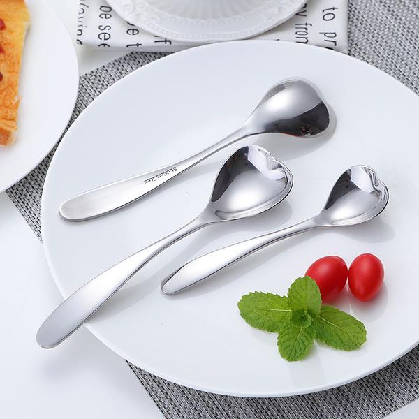 304 stainless steel heart shape dinner spoon ice cream scoop coffee spoon creative children cute coffee 6pcs/set
304 stainless steel heart shape dinner spoon ice cream scoop coffee spoon creative children cute coffee 6pcs/set