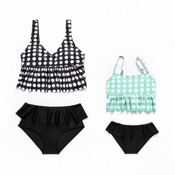 one-piece suits family matching swimwear polka dot mother daughter swimsuits bikini ruffle women bathing suit children girls beachwear
one-piece suits family matching swimwear polka dot mother daughter swimsuits bikini ruffle women bathing suit children girls beachwear