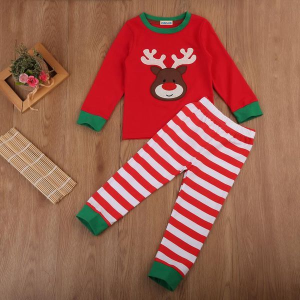 clothing sets citgeeautumn christmas kid set girls boys striped pajamas pants cotton sleepwear nightwear pjs xmas 1-7y, White
clothing sets citgeeautumn christmas kid set girls boys striped pajamas pants cotton sleepwear nightwear pjs xmas 1-7y, White