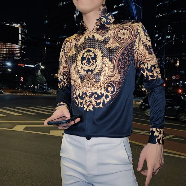 alta qualidade new impresso camisas sociais dos homens de manga longa moda 2021 simples fino ajuste casual clube vestido blusa homme hrfr, Black;brown
alta qualidade new impresso camisas sociais dos homens de manga longa moda 2021 simples fino ajuste casual clube vestido blusa homme hrfr, Black;brown