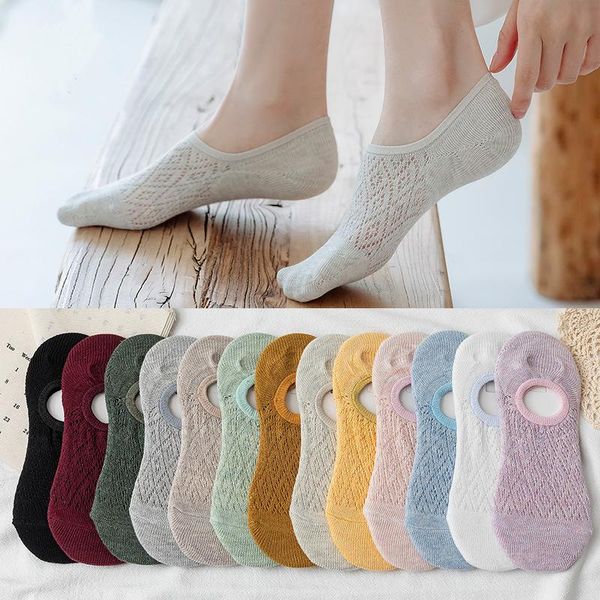 11 colours fashion women non-slip silicone invisible boat socks solid color female casual summer cotton mesh ankle sock, Black;white
11 colours fashion women non-slip silicone invisible boat socks solid color female casual summer cotton mesh ankle sock, Black;white