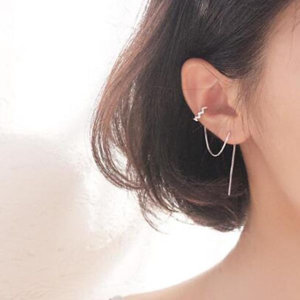 clip-on & screw back 1pcs earrings jewelry 100% 925 sterling silver ear clip tassel for women gift pendientes cuff caught in cuffs
clip-on & screw back 1pcs earrings jewelry 100% 925 sterling silver ear clip tassel for women gift pendientes cuff caught in cuffs