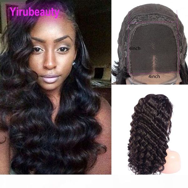 150% density deep wave 4*4 lace closure wigs indian raw virgin hair 4x4 lace wigs 10-32inch natural color deep curly 100% human hair, Black;brown
150% density deep wave 4*4 lace closure wigs indian raw virgin hair 4x4 lace wigs 10-32inch natural color deep curly 100% human hair, Black;brown