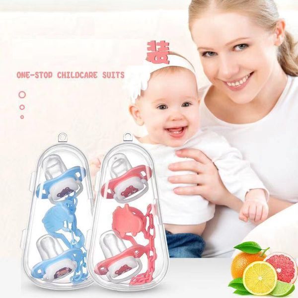 pacifiers# baby cartoons silicone pacifier soothing infants bite chew supplies born comfort appease nipple flat teat pacifiers care set
pacifiers# baby cartoons silicone pacifier soothing infants bite chew supplies born comfort appease nipple flat teat pacifiers care set