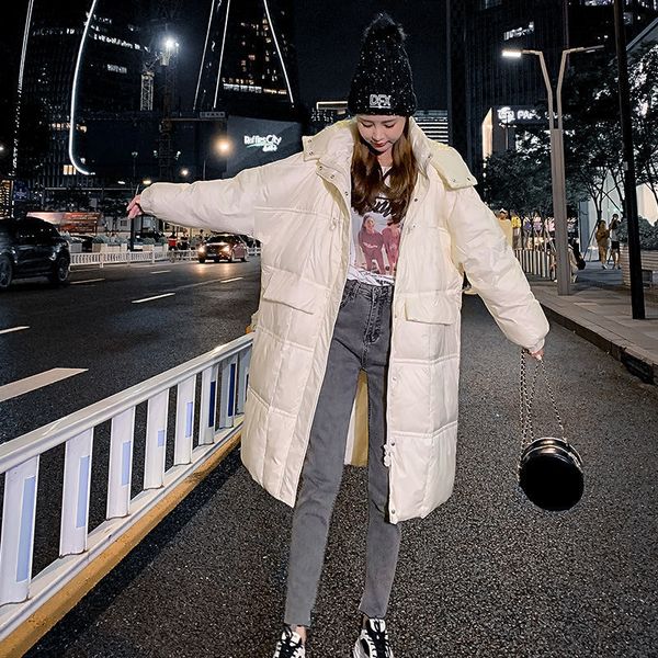 2021 women winter jacket new long thick warm white duck clothes female with hood down coat parka snow outerwear a1230h2w, Black
2021 women winter jacket new long thick warm white duck clothes female with hood down coat parka snow outerwear a1230h2w, Black