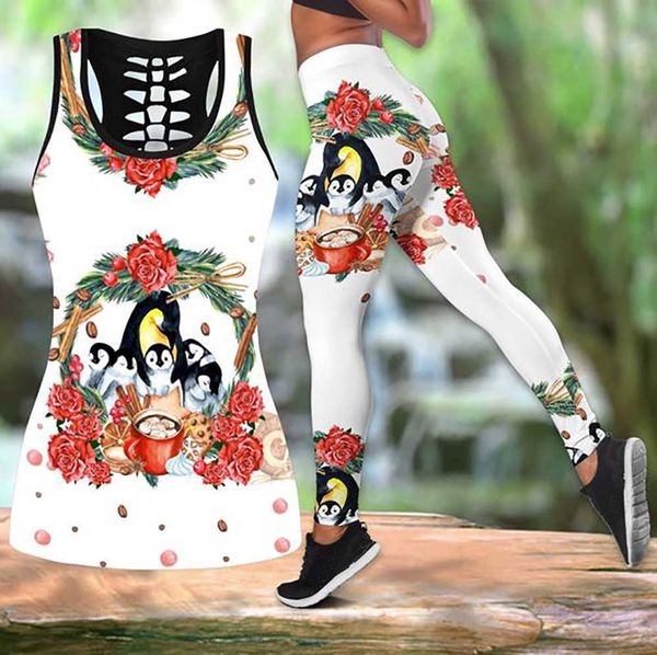 turtle, kitten, penguin 3d digital printing hollow out female vest girl yoga vest set, Gray
turtle, kitten, penguin 3d digital printing hollow out female vest girl yoga vest set, Gray