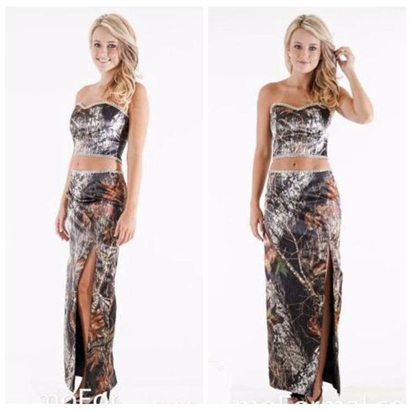 bridesmaid dress 2021 sweetheart two piece sheath camo bridesmaids dresses split long formal vestidos de prom party gowns, White;pink
bridesmaid dress 2021 sweetheart two piece sheath camo bridesmaids dresses split long formal vestidos de prom party gowns, White;pink
