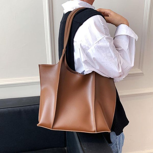 evening bags european and american casual ladies shoulder bag 2021 female underarm wide strap large capacity tote
evening bags european and american casual ladies shoulder bag 2021 female underarm wide strap large capacity tote
