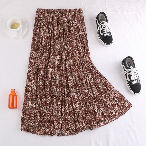 skirts small pure and fresh tall waist show thin pleated of long broken flower a word in the female 711, Black
skirts small pure and fresh tall waist show thin pleated of long broken flower a word in the female 711, Black