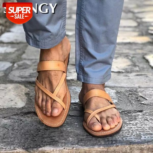 men leather slippers 2020 summer men flat sandals casual greek outdoor beach shoes sandals retro roman slippers plus size 39-48 #0w1r, Black
men leather slippers 2020 summer men flat sandals casual greek outdoor beach shoes sandals retro roman slippers plus size 39-48 #0w1r, Black