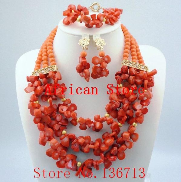earrings & necklace 2021 fashion red coral beads jewelry set charms twisted strands african hd303-4, Silver
earrings & necklace 2021 fashion red coral beads jewelry set charms twisted strands african hd303-4, Silver