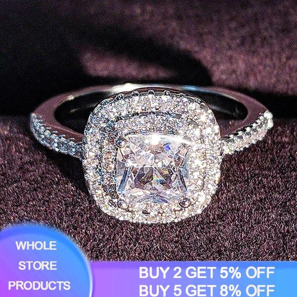cluster rings 90% off luxury 925 silver for women brilliant white/pink/purple crystal zirconia small diamond wedding gift jewelry, Golden;silver
cluster rings 90% off luxury 925 silver for women brilliant white/pink/purple crystal zirconia small diamond wedding gift jewelry, Golden;silver