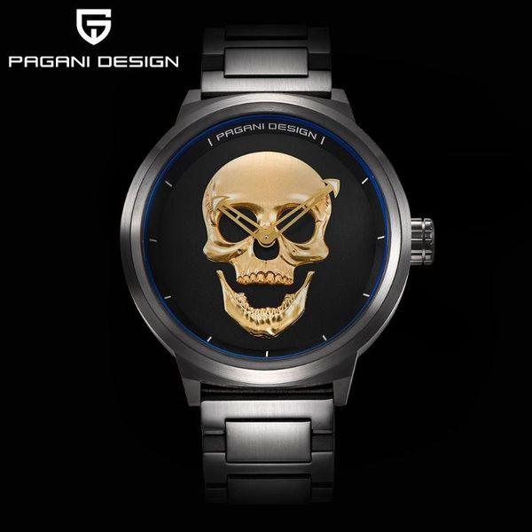 wristwatches fashion pagani design punk skull personality retro men's watches large dial waterproof quartz watch drop, Slivery;brown
wristwatches fashion pagani design punk skull personality retro men's watches large dial waterproof quartz watch drop, Slivery;brown