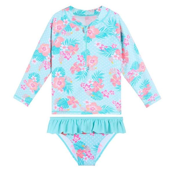 one-piece suits baohulu toddler teen girls swimsuit cyan flower floral sun protection swimwear one piece rash guards for children
one-piece suits baohulu toddler teen girls swimsuit cyan flower floral sun protection swimwear one piece rash guards for children