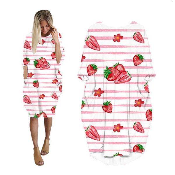 party dresses batwing pocket dress shirts women strawberry 3d print streetwear long sleeve midi dresses harajuku hip hop clothing punk cloth, White;black
party dresses batwing pocket dress shirts women strawberry 3d print streetwear long sleeve midi dresses harajuku hip hop clothing punk cloth, White;black