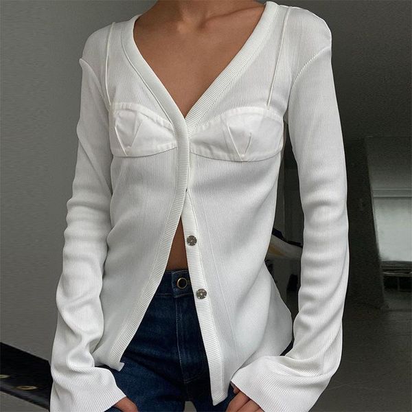 women's t-shirt seasons elegant vintage white tee shirt women casual autumn ribbed long sleeve ladies fashion v neck t shirts asnts8348
women's t-shirt seasons elegant vintage white tee shirt women casual autumn ribbed long sleeve ladies fashion v neck t shirts asnts8348