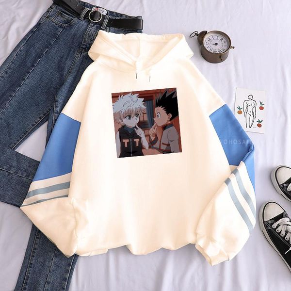 women's hoodies & sweatshirts japan anime x double color women funny cartoon zoldyck killua print streetwear harajuku fashion sweatsh, Black
women's hoodies & sweatshirts japan anime x double color women funny cartoon zoldyck killua print streetwear harajuku fashion sweatsh, Black