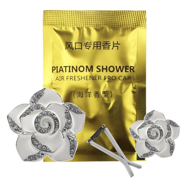 car air freshener 2 pcs diamond flower conditioner vent parfums upscale solid fragrance clip one contain perfume
car air freshener 2 pcs diamond flower conditioner vent parfums upscale solid fragrance clip one contain perfume