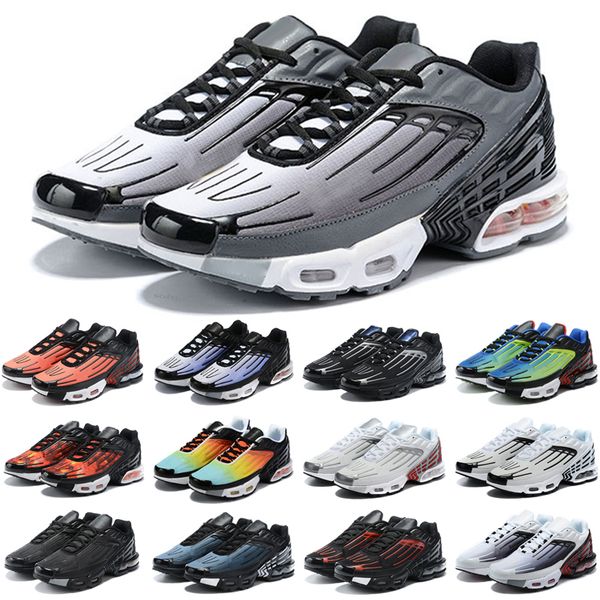 tn 3 triple white black men women tuned running shoes tn plus laser blue purple grey athletic trainers sneakers, White;red
tn 3 triple white black men women tuned running shoes tn plus laser blue purple grey athletic trainers sneakers, White;red