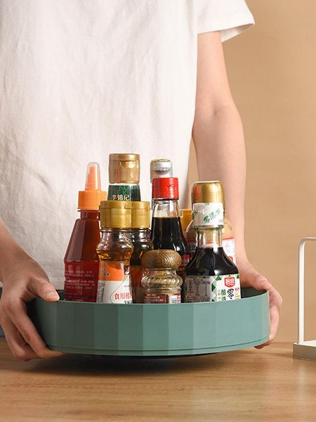 round rotatable kitchen seasoning storage box spice rack spice jar tray kitchen accessories cosmetic organizer rack
round rotatable kitchen seasoning storage box spice rack spice jar tray kitchen accessories cosmetic organizer rack