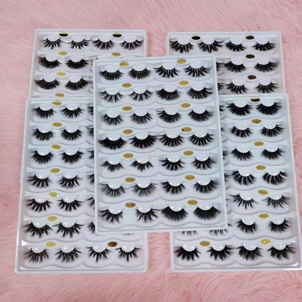 false eyelashes 14 pairs 5d dramatic mink book long fluffy 25mm makeup lashes bulk reusable natural for beauty
false eyelashes 14 pairs 5d dramatic mink book long fluffy 25mm makeup lashes bulk reusable natural for beauty