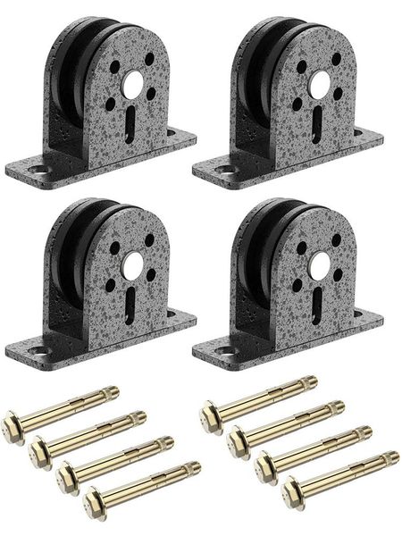 accessories 4pc/set wall ceiling mount pulley block swivel lifting single wheel lat pull down equipment fitness mute
accessories 4pc/set wall ceiling mount pulley block swivel lifting single wheel lat pull down equipment fitness mute