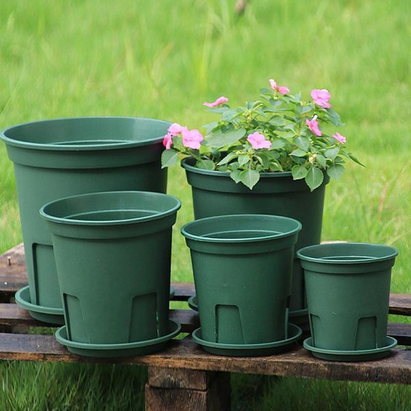 planters & pots plastic green plants flowerpot with tray saucer cushion root control flower pot plater holder garden indoor home decoration
planters & pots plastic green plants flowerpot with tray saucer cushion root control flower pot plater holder garden indoor home decoration