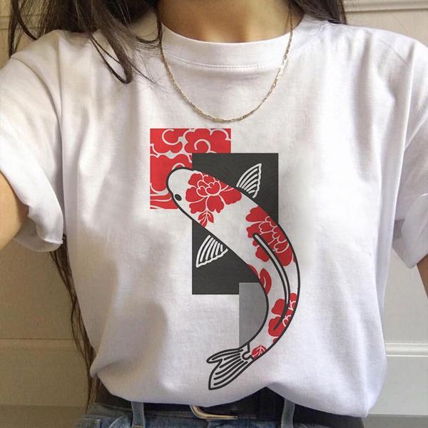 japan koi fish graphic print t-shirt women 2021 new summer fashion white tshirt harajuku aesthetic vintage female t shirt
japan koi fish graphic print t-shirt women 2021 new summer fashion white tshirt harajuku aesthetic vintage female t shirt
