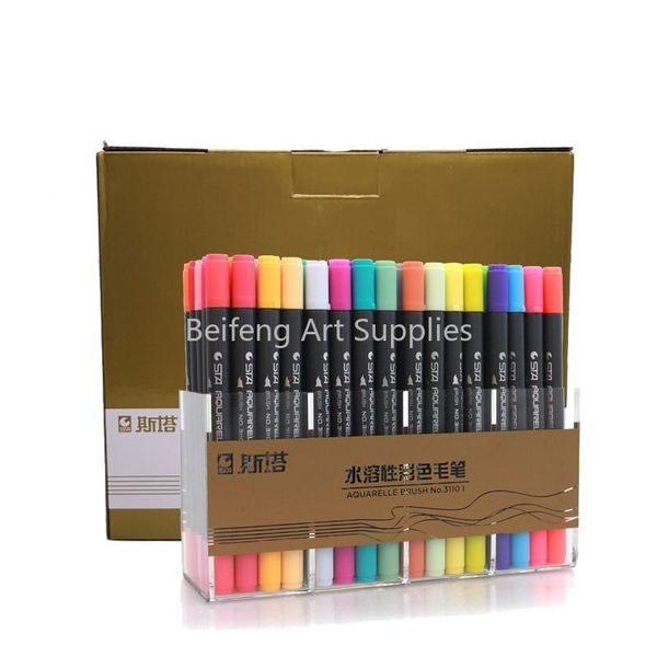 gift sets sta 12/24/36/48/80 color double head soluble colored sketch marker brush pen set for drawing design paints art supplies
gift sets sta 12/24/36/48/80 color double head soluble colored sketch marker brush pen set for drawing design paints art supplies