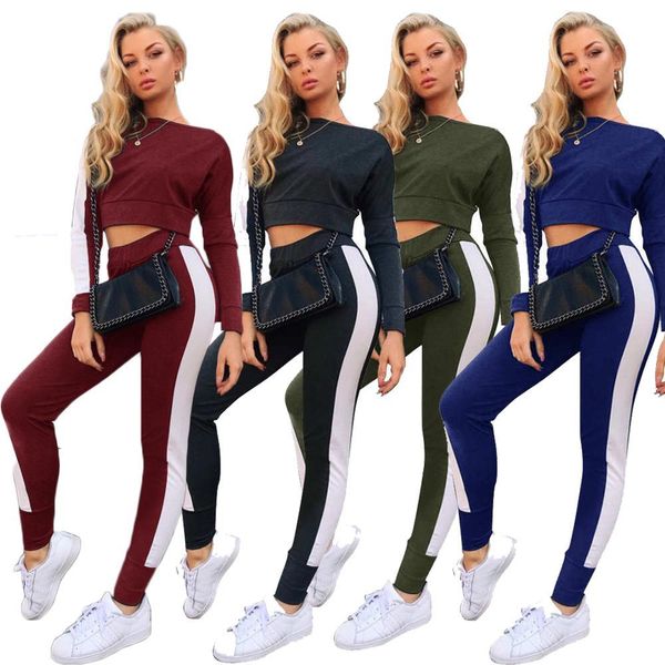 2021 new tracksuits solid color long sleeve round neck crop tshirts & sweatpants women two piece outfits winter clothes mk9b, Gray
2021 new tracksuits solid color long sleeve round neck crop tshirts & sweatpants women two piece outfits winter clothes mk9b, Gray