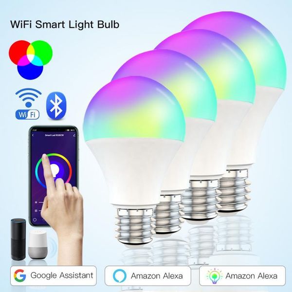 bulbs smart home voice control 9w rgb light bulb dimmable e27 b22 wifi led lamp ac 110v 220v work with alexa google assistant
bulbs smart home voice control 9w rgb light bulb dimmable e27 b22 wifi led lamp ac 110v 220v work with alexa google assistant