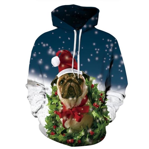 christmas bread and dog pattern men s 3d printing hoodie visual impact party punk gothic round neck sweater hoodie, Black
christmas bread and dog pattern men s 3d printing hoodie visual impact party punk gothic round neck sweater hoodie, Black