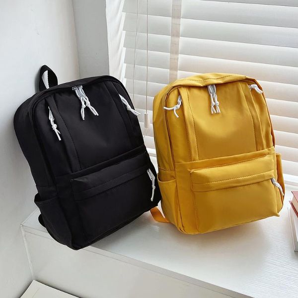 school bags casual nylon student fashion solid color women backpack shoulder handbags ladies travel large capacity
school bags casual nylon student fashion solid color women backpack shoulder handbags ladies travel large capacity