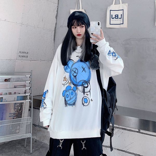 2021 estilo coreano camisola feminina inverno moda impresso hoodies feminino manga longa mais veludo streetwear pul ihma, Black
2021 estilo coreano camisola feminina inverno moda impresso hoodies feminino manga longa mais veludo streetwear pul ihma, Black