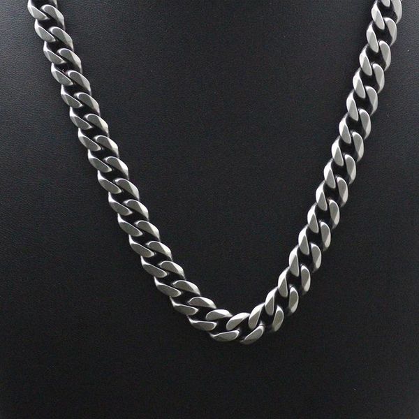 chains men necklace black stainless steel chian on the neck hip hop long vintage jewelry gifts for male wholesale, Silver
chains men necklace black stainless steel chian on the neck hip hop long vintage jewelry gifts for male wholesale, Silver