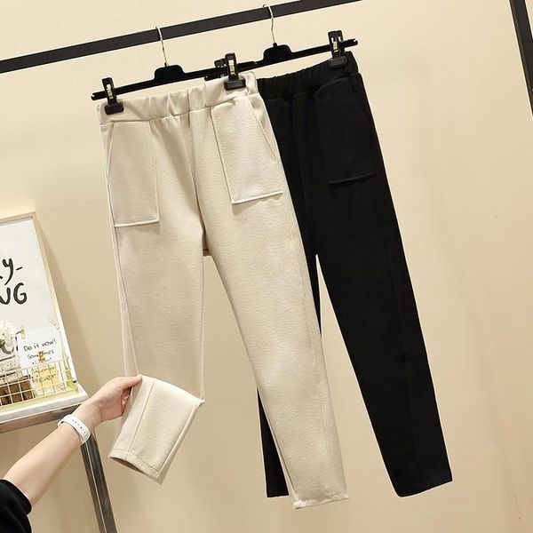 women's pants & capris black haroun cloth plus large size oversize korean vintage autumn clothing high waist trousers fashion for girls, Black;white
women's pants & capris black haroun cloth plus large size oversize korean vintage autumn clothing high waist trousers fashion for girls, Black;white