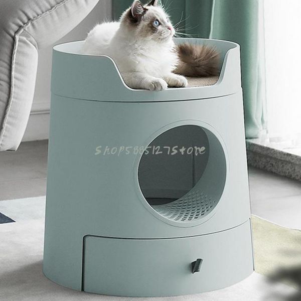 cat litter basin fully enclosed large drawer type kitten splash proof deodorization double deck cat toilet
cat litter basin fully enclosed large drawer type kitten splash proof deodorization double deck cat toilet