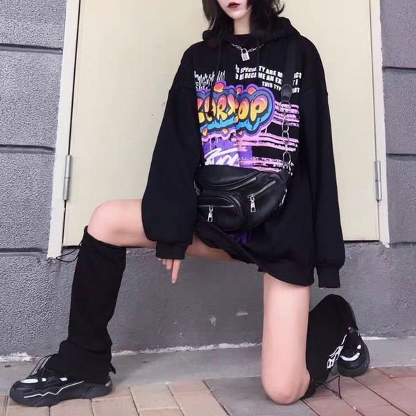 women's jackets female hooded velvet sweater, long-sleeve woman's blouse. graphics deep fashion hip hop for winter. 98cj, Black;brown
women's jackets female hooded velvet sweater, long-sleeve woman's blouse. graphics deep fashion hip hop for winter. 98cj, Black;brown
