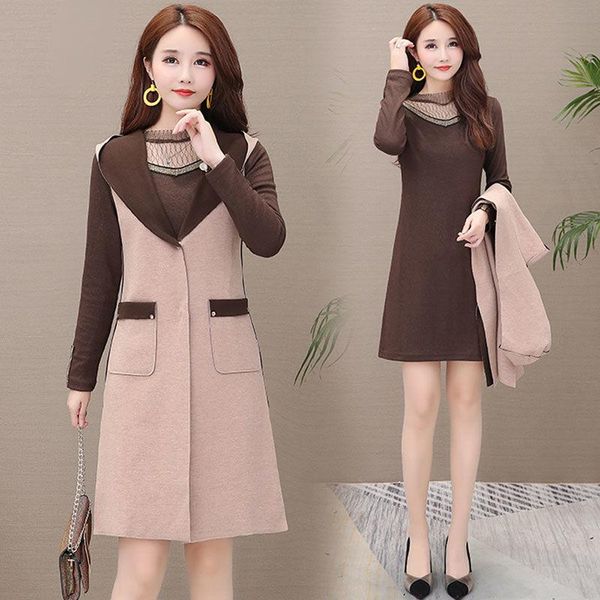 two piece dress elegant women outfits hooded for with vest matching sets ensemble femme deux pieces conjunto feminino, White
two piece dress elegant women outfits hooded for with vest matching sets ensemble femme deux pieces conjunto feminino, White
