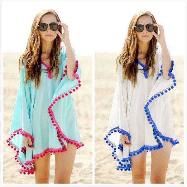 bikini women up sunscreen new swimwear arrival pareo swimming suit summer beach cover ups female comfortable, White;black
bikini women up sunscreen new swimwear arrival pareo swimming suit summer beach cover ups female comfortable, White;black