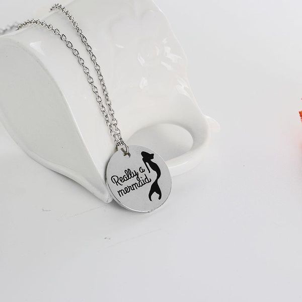 pendant necklaces fashion 2021 letter really a mermaid necklace for women party jewelry gifts, Silver
pendant necklaces fashion 2021 letter really a mermaid necklace for women party jewelry gifts, Silver