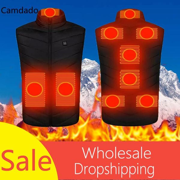 men's down & parkas winter self heated vest men jacket women usb electric control warm wear heating outdoor hiking man, Black
men's down & parkas winter self heated vest men jacket women usb electric control warm wear heating outdoor hiking man, Black