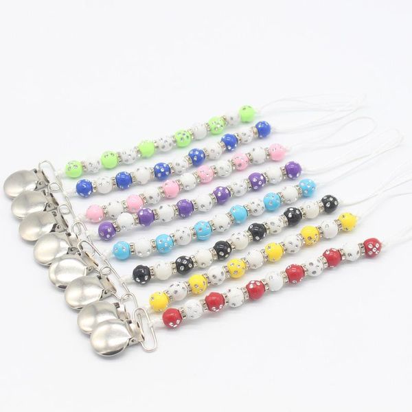 pacifiers# 2021 baby pacifier chain clip anti-dropping acrylic beads personalised holder toys wholesale
pacifiers# 2021 baby pacifier chain clip anti-dropping acrylic beads personalised holder toys wholesale
