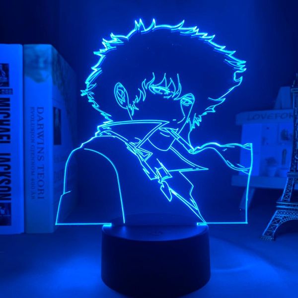 night lights led light lamp anime cowboy bebop spike spiegel for bedroom decorative room nightlight birthday gift 3d table
night lights led light lamp anime cowboy bebop spike spiegel for bedroom decorative room nightlight birthday gift 3d table