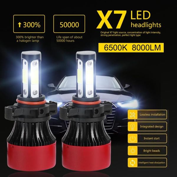 car headlights aviation aluminum universal dicn 1 pair 8000lm cob led headlight ip67 waterproof headlamp bulbs 5052/h13/h4/h7(h8/9/11)/9005
car headlights aviation aluminum universal dicn 1 pair 8000lm cob led headlight ip67 waterproof headlamp bulbs 5052/h13/h4/h7(h8/9/11)/9005