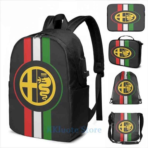 funny graphic print alfa romeo 2 usb charge backpack men school bags women bag travel laptop
funny graphic print alfa romeo 2 usb charge backpack men school bags women bag travel laptop