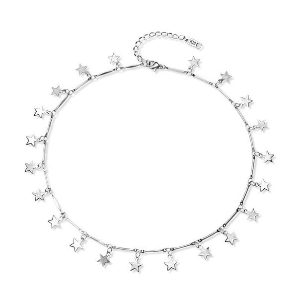 fashion 316l stainless steel chain necklaces men hip-hop jewelry for women 2021 new style multi five pointed star chokers gift, Golden;silver
fashion 316l stainless steel chain necklaces men hip-hop jewelry for women 2021 new style multi five pointed star chokers gift, Golden;silver