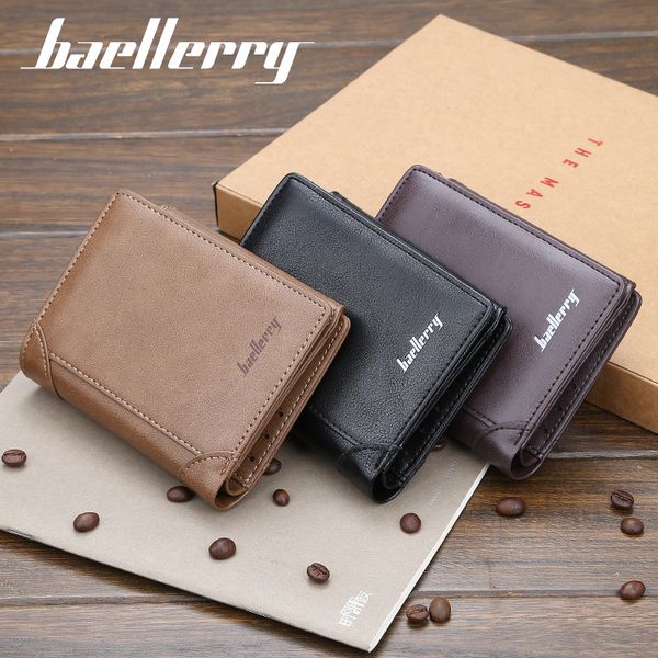 2020 baellerry short men wallets 11 card holders desigh zipper men leather purse solid coin pocket male purse, Red;black
2020 baellerry short men wallets 11 card holders desigh zipper men leather purse solid coin pocket male purse, Red;black