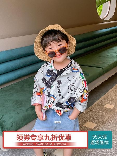 shirts 2021 nian spring and autumn thin children long-sleeved shirt western style baby cotton korean version of the top, White;black
shirts 2021 nian spring and autumn thin children long-sleeved shirt western style baby cotton korean version of the top, White;black